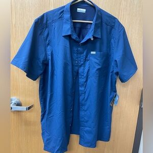 Columbia XL fishing shirt- never worn